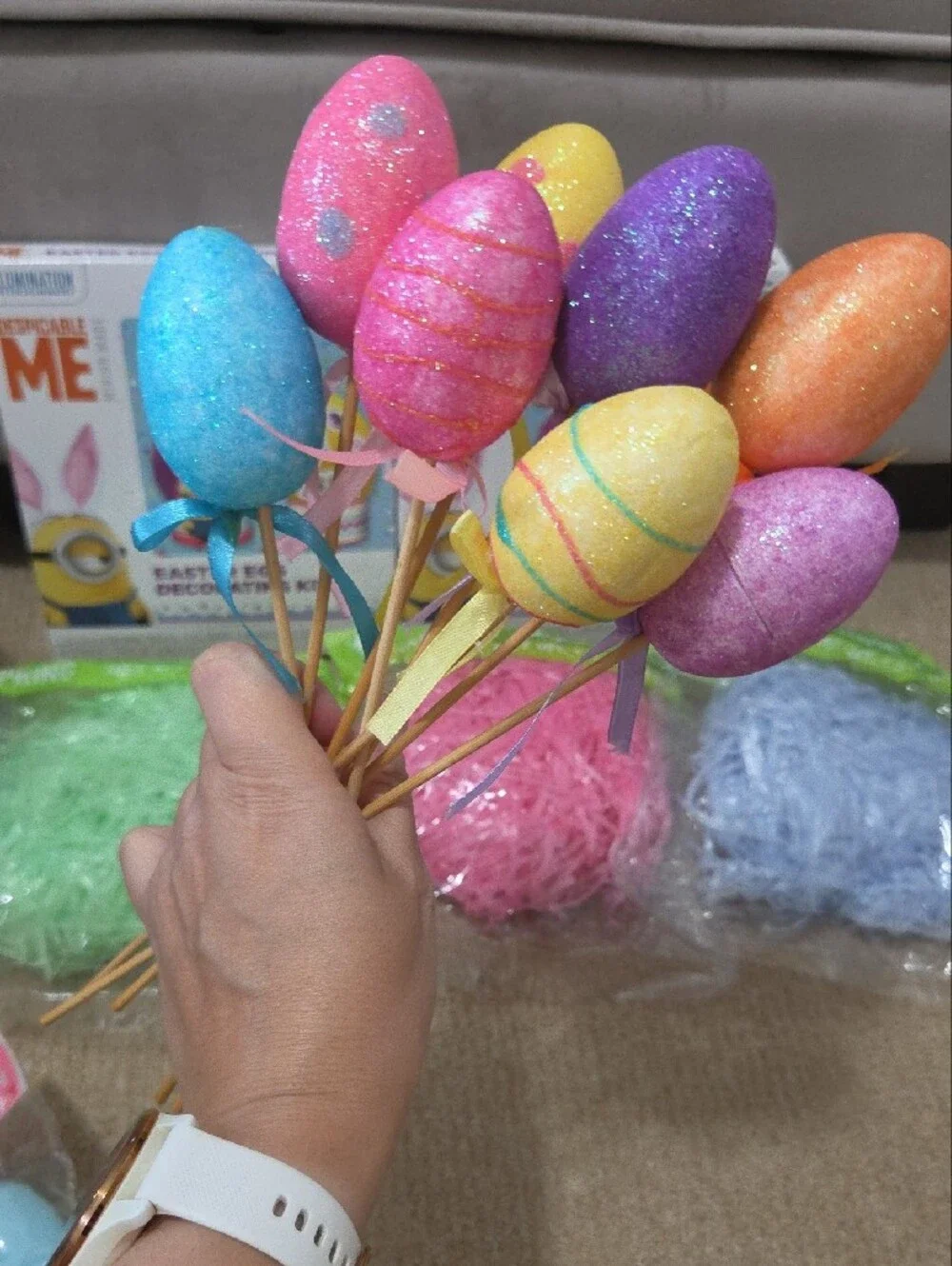 Despicable Me Easter Egg Decorating Kit & Pastel Egg Party Set - Multicolor
